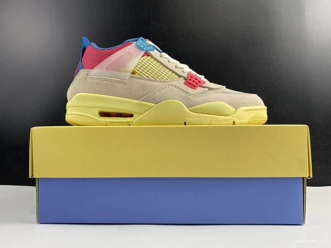 Rep Onekick Guava Ice Jordan Retro 4 Union DC9533-800 Air 0729